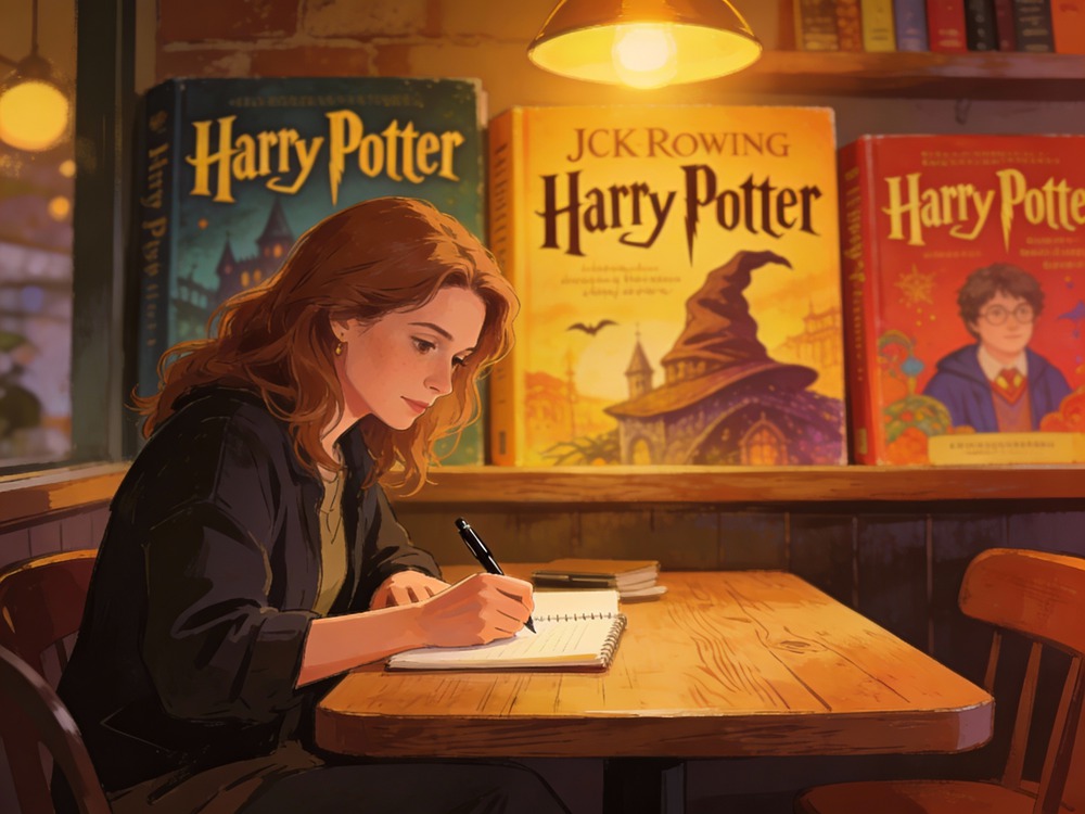 JK 罗琳的 10 条写作建议:从魔法世界到文字变现的完整指南